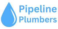Pipeline Plumbers Logo Light Blue